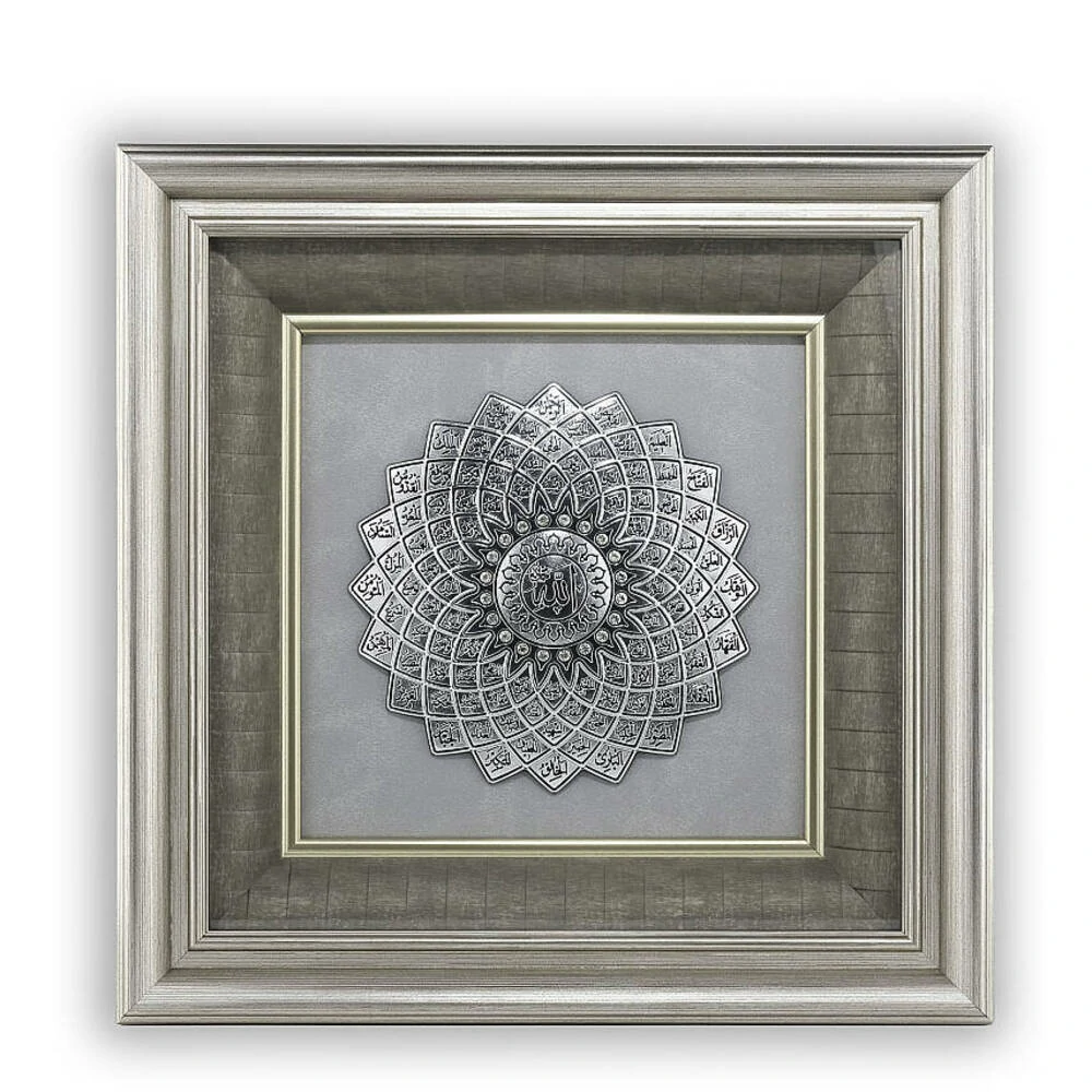 28x28-cm-papatya-serisi-esma-gum 28x28 cm Papatya Serisi - Esma - Gümüş - Görsel 1