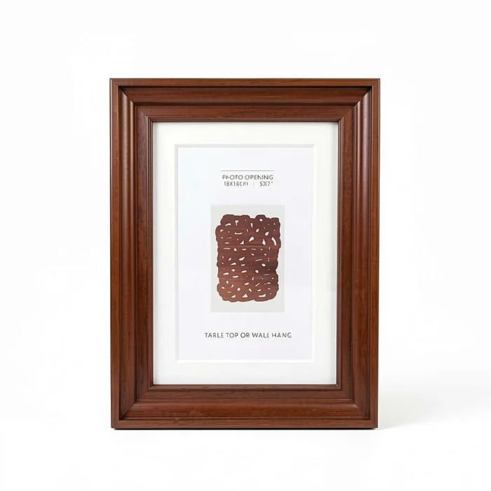 13x18 cm Ahşap Fotoğraf Çerçevesi (WF107-BR57) - Görsel 3